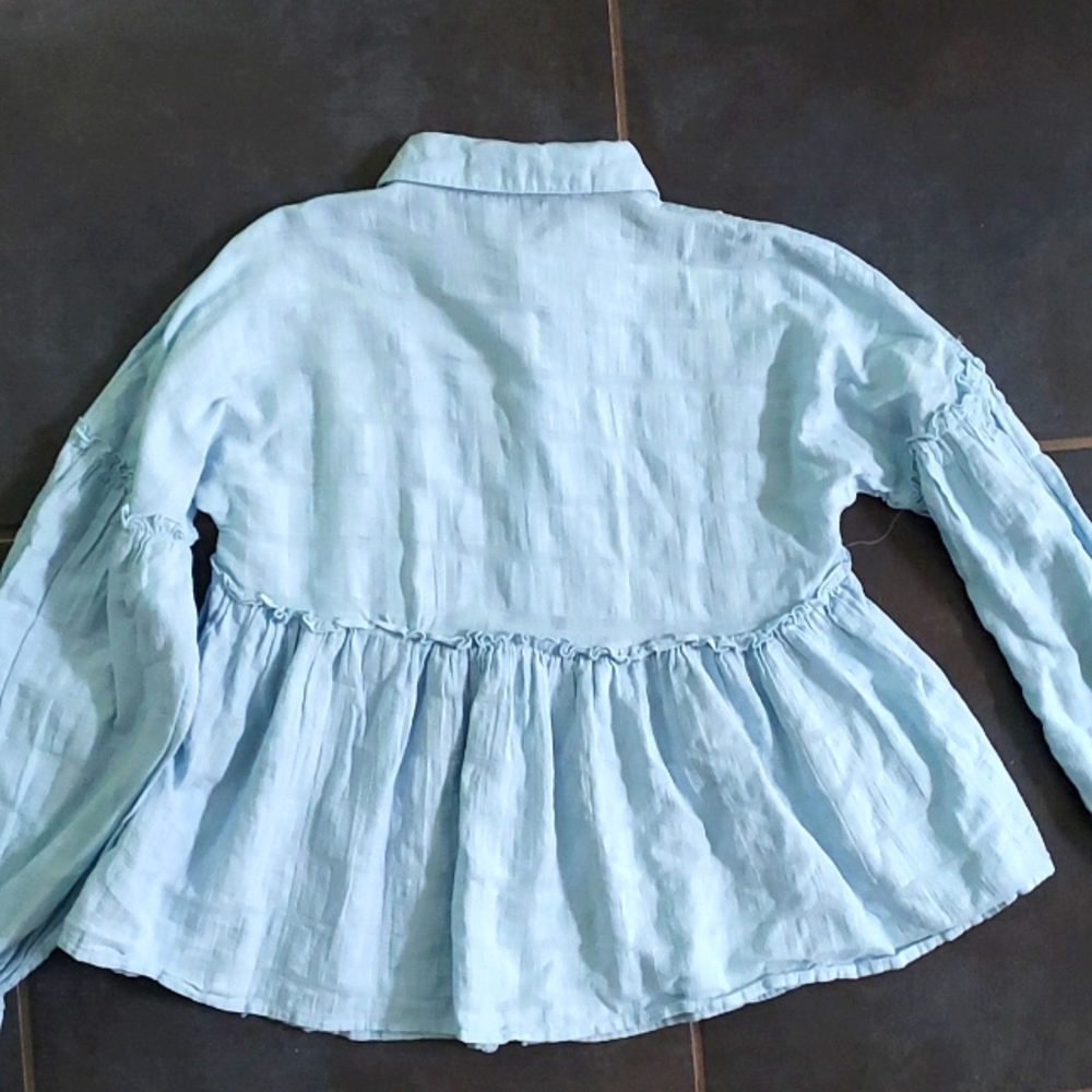 Zara embroidered shirt - Picture 5 of 6